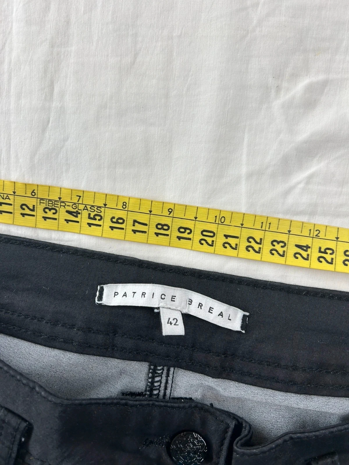 Calça jeans preta skinny Patrice Bréal – photo 8